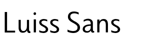 Luiss Sans.otf