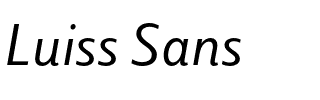 Luiss Sans.otf