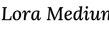 Lora Medium.ttf