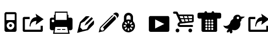 Modern Pictograms.otf