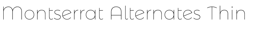 Montserrat Alternates Thin.otf