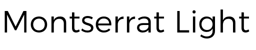 Montserrat Light.otf