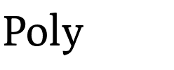 Poly.otf