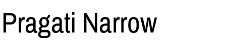 Pragati Narrow.otf