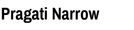 Pragati Narrow.otf