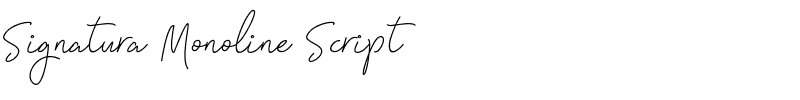 Signatura Monoline Script.otf