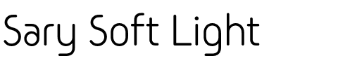 Sary Soft Light.otf