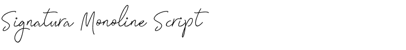 Signatura Monoline Script.ttf