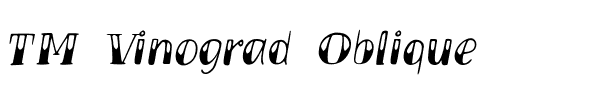TM Vinograd Oblique.ttf