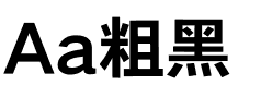 Aa粗黑.ttf