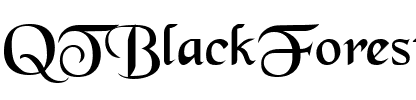 QTBlackForest.ttf