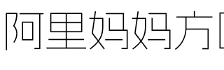 阿里妈妈方圆体 VF.ttf