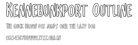 Kennebunkport Outline.ttf