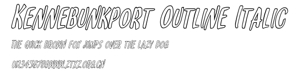 Kennebunkport Outline Italic.ttf