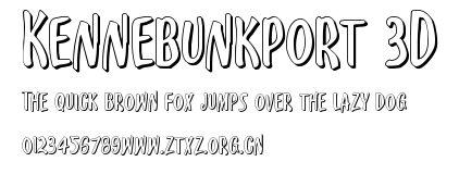 Kennebunkport 3D.ttf