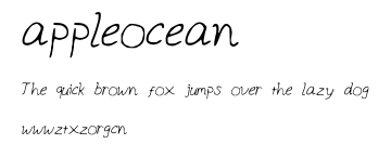 appleocean.ttf