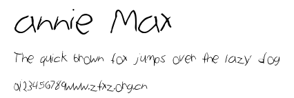 annie Max.ttf