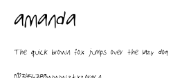 amanda.ttf