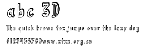 abc 3D.ttf