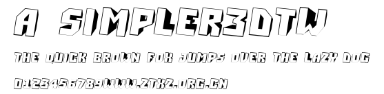 a_Simpler3DTw.ttf