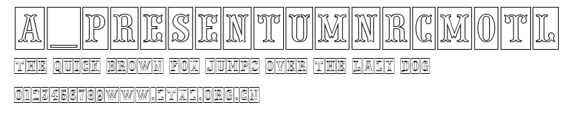 a_PresentumNrCmOtl.ttf