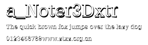 a_Noter3Dxtr.ttf