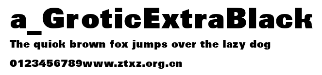 a_GroticExtraBlack.ttf