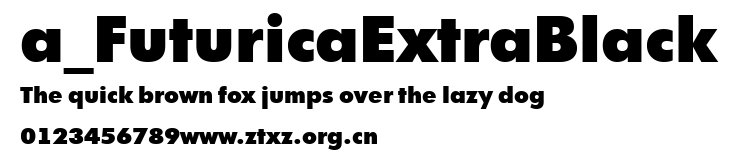 a_FuturicaExtraBlack.ttf