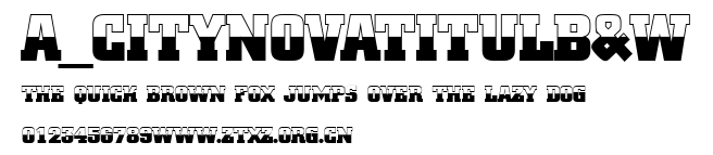 a_CityNovaTitulB&W.ttf