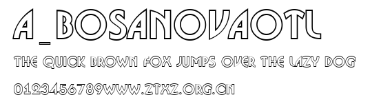 a_BosaNovaOtl.ttf