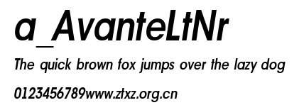 a_AvanteLtNr.ttf