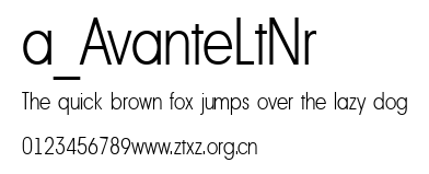 a_AvanteLtNr.ttf