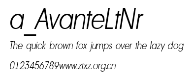 a_AvanteLtNr.ttf