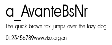 a_AvanteBsNr.ttf