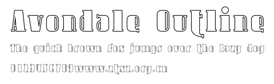Avondale Outline.ttf