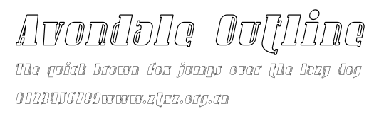 Avondale Outline.ttf