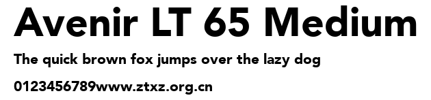 Avenir LT 65 Medium.ttf