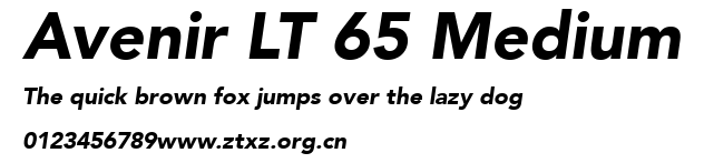 Avenir LT 65 Medium.ttf
