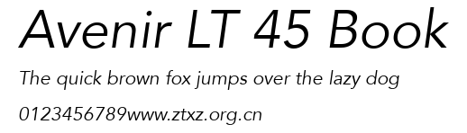 Avenir LT 45 Book.ttf