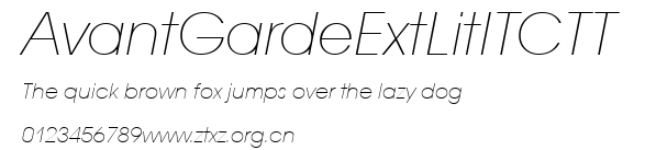 AvantGardeExtLitITCTT.ttf