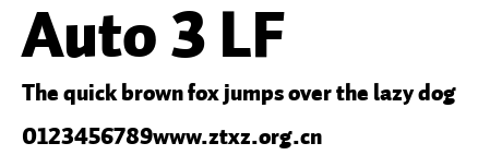 Auto 3 LF.ttf