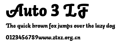 Auto 3 LF.ttf