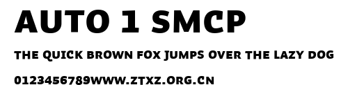 Auto 1 SmCp.ttf