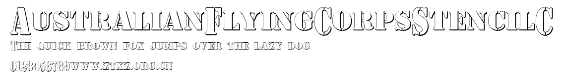 AustralianFlyingCorpsStencilC.ttf