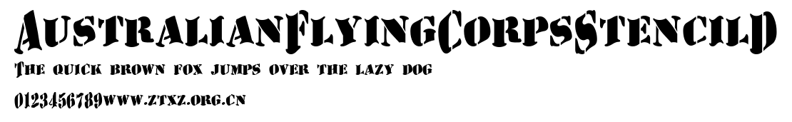 AustralianFlyingCorpsStencilD.ttf
