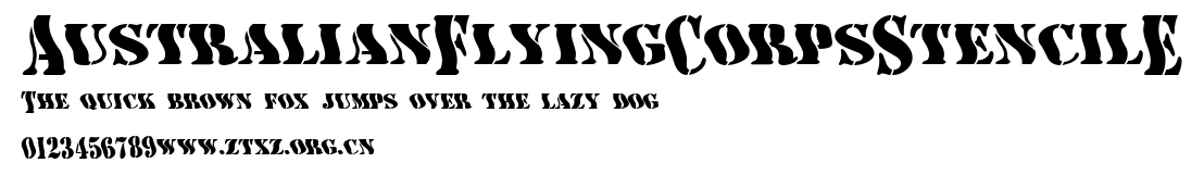 AustralianFlyingCorpsStencilE.ttf