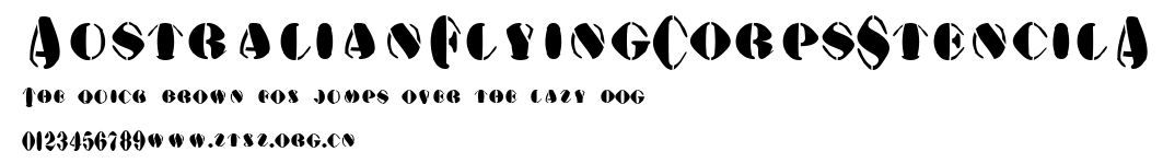 AustralianFlyingCorpsStencilA.ttf