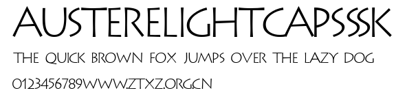 AustereLightCapsSSK.ttf