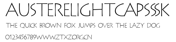 AustereLightCapsSSK.ttf