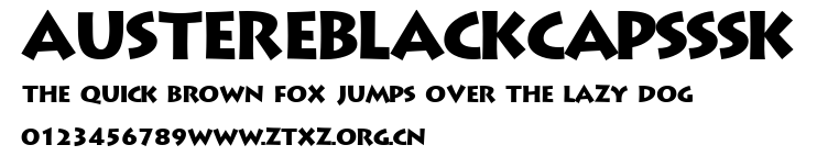 AustereBlackCapsSSK.ttf